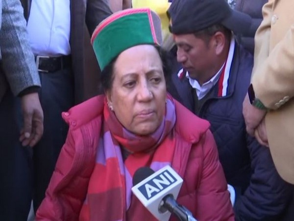 Himachal Pradesh Congress chief Pratibha Virbhadra Singh (Photo/ANI)