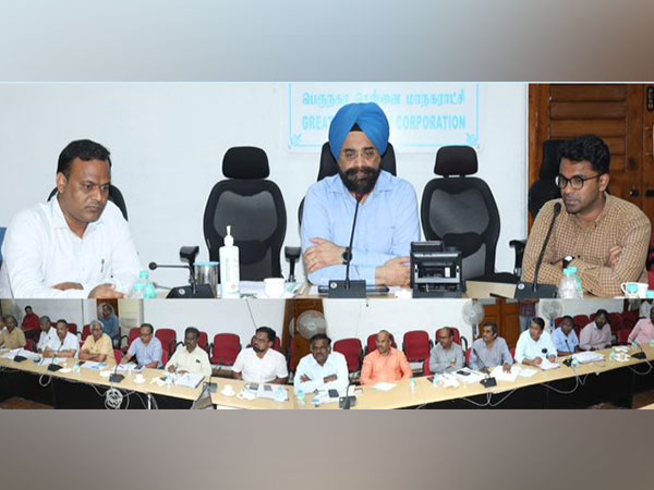 Greater Chennai Corporation meeting (Photo/ANI)