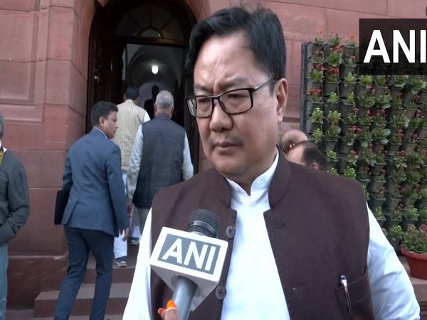 Union Law Minister Kiren Rijiju (Photo/ANI)