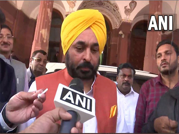 Punjab Chief Minister Bhagwant Mann (Photo/ANI)