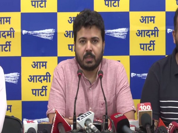 Aam Aadmi Party (AAP) spokesperson Durgesh Pathak (File Photo/ANI)