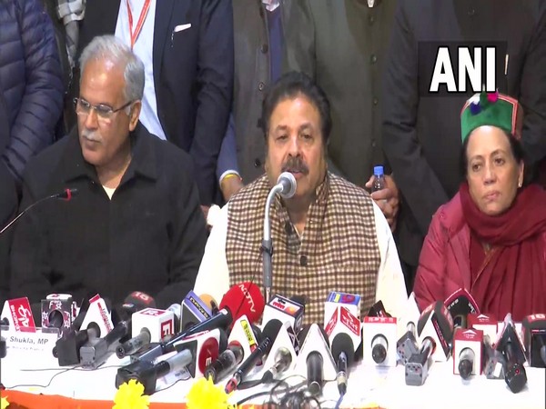 Congress Himachal Pradesh in-charge Rajeev Shukla (Photo/ANI)