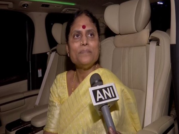 YSRTP chief YS Sharmila's mother YS Vijayamma (Photo/ANI)