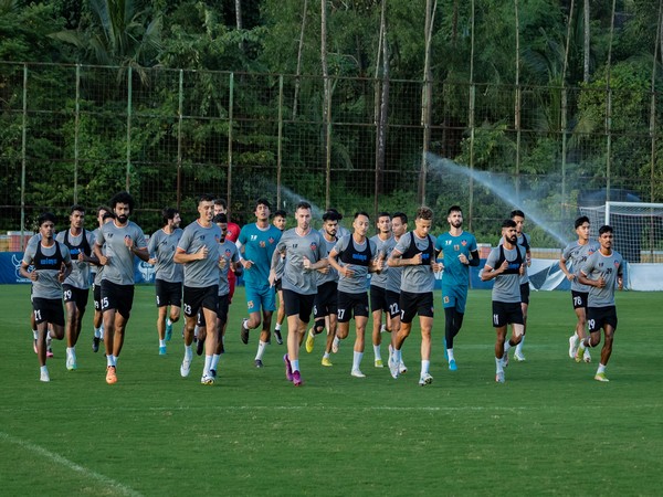 FC Goa practicing ahead of match against FC Odisha (Image: FC Goa media)