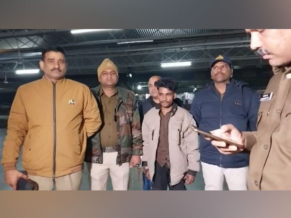 Accused Vishal Kevat in police custody (Photo/ANI)