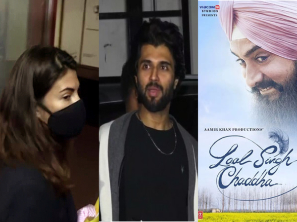 Jacqueline Fernandez, Vijay Deverakonda, Laal Singh Chaddha poster