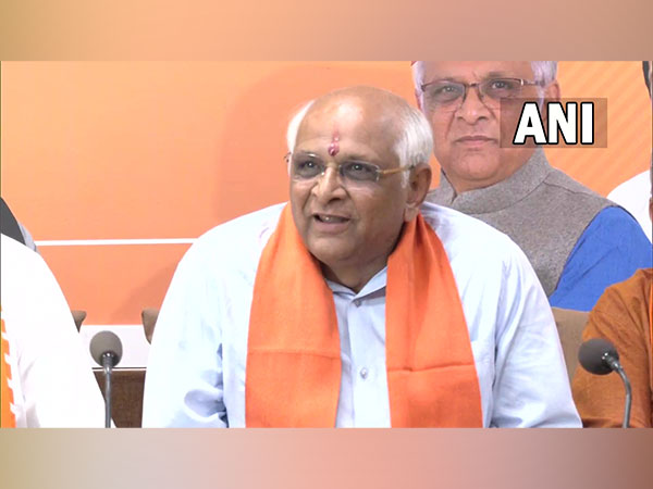 Bhupendra Patel, Gujarat CM elect (Source: ANI)