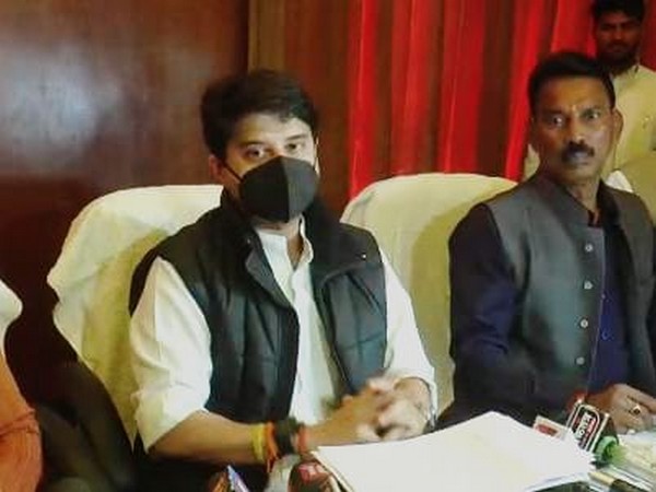 Union Civil Aviation Minister Jyotiraditya Scindia (Photo/ANI)