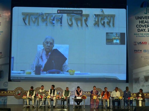 Universal Health Coverage conclave in Varanasi. (ANI/Photo)