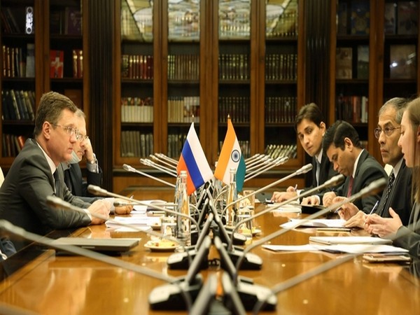 Russian Deputy PM Alexander Novak and Indian envoy to Russia, Pavan Kapoor (Photo Credit: Russian Foreign Ministry website)
