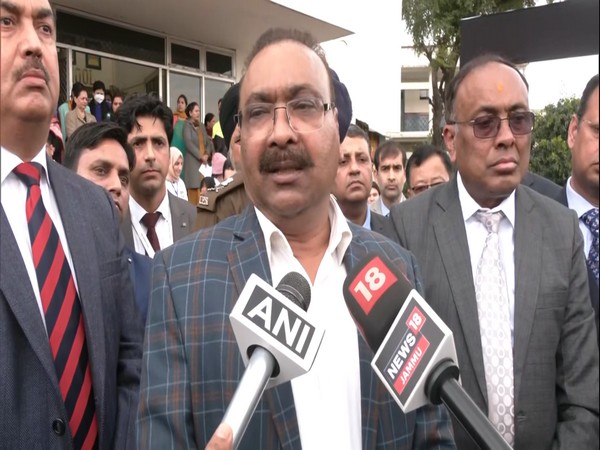 Jammu and Kashmir DGP, Dilbag Singh (Photo:ANI)