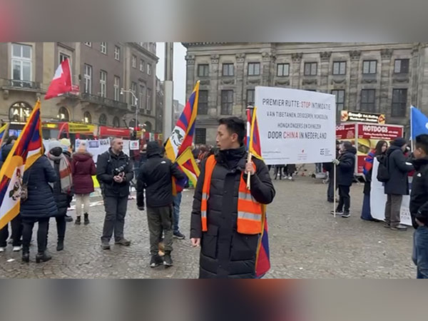 Anti-China protests held in Europe to mark International Human Rights Day