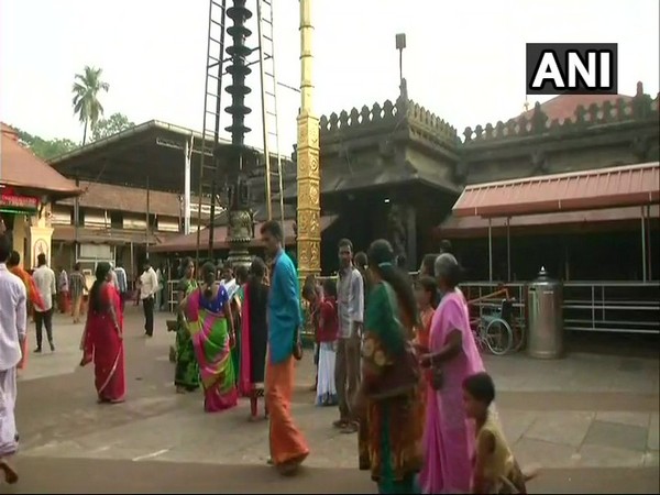 Mookambika temple in Karnataka's Kollur (File Photo/ANI)