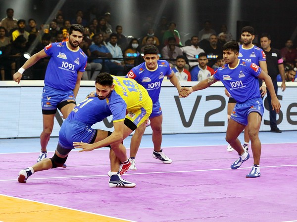 Haryana Steelers in action against Tamil Thalaivas in Pro Kabaddi League (Image: PKL)