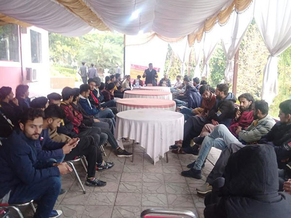 United Kashmir People's National Party (UKPNP) observes International Human Rights Day. (Photo/ANI)