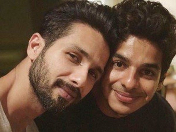 Shahid Kapoor and Ishaan Khatter (Image Source: Twitter)