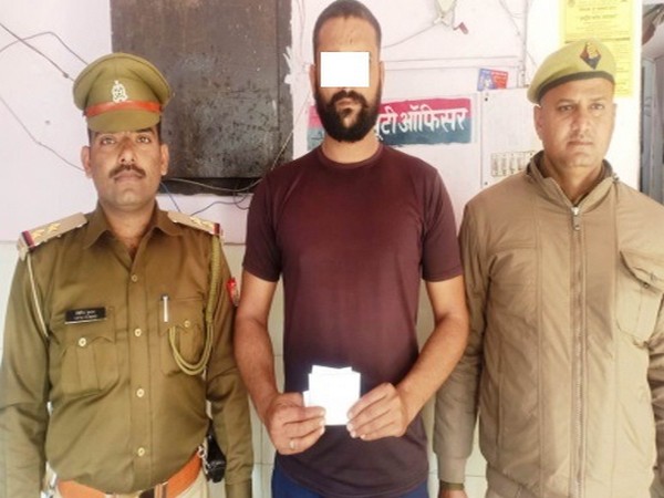 Accused Kapil Chaudhary after his arrest. (Photo/ANI)