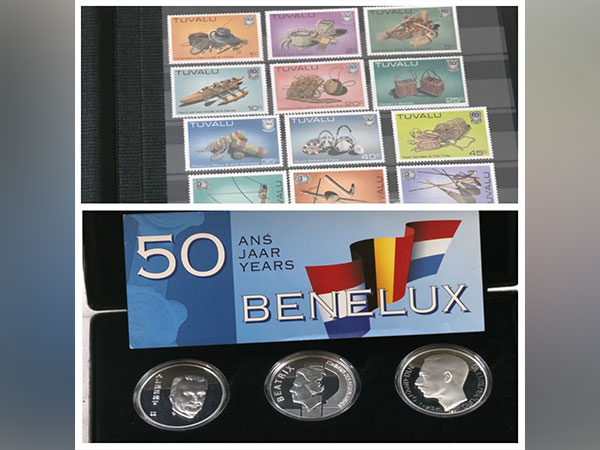 collection of stamps and coins (Photo/ANI)