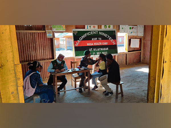 Visual from the medical camp (Photo/ANI)