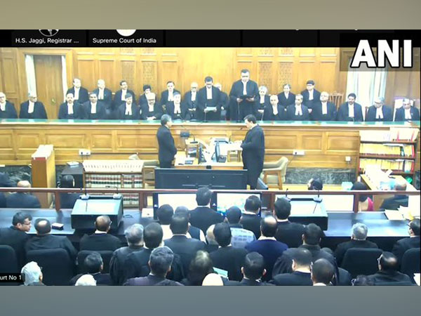 Justice Dipankar Datta being sworn in as Supreme Court judge.