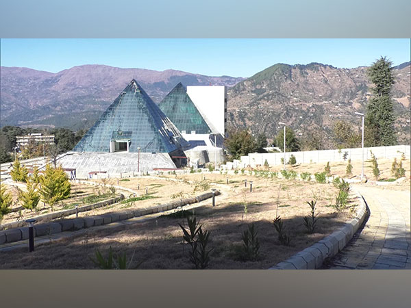 International Yoga Centre being constructed in Mantalai, Udhampur by GoI (Photo/ANI)