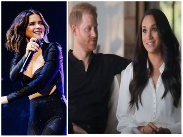 Maren Morris, Harry and Meghan (Image Source: Instagram/Netflix)