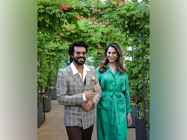 Ram Charan with his wife Upasana Kamineni Konidela (Image source: Instagram)