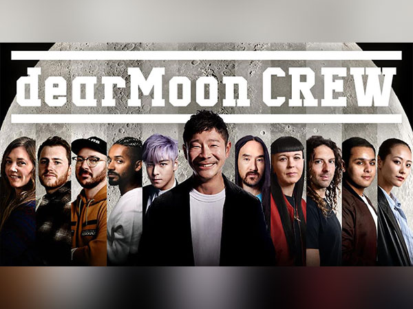 Eight crew members who will travel to the moon in a SpaceX spacecraft. (Photo: dearMoon project website)