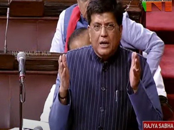 Leader of the House and Commerce Minister Piyush Goyal (Photo/SansadTV)