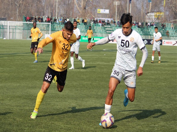 A visual from the match. (Photo- I League)