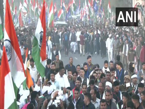 Bharat Jodo Yatra resumes on Tuesday (Photo/ANI)