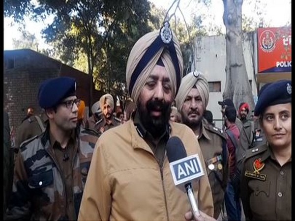 Commissioner of Police (Ludhiana) Mandeep Singh Sidhu (Photo/ANI)