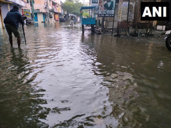 Waterlogging in Hyderabad. (ANI File Photo)