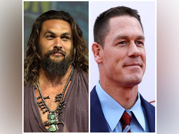 Jason Momoa and John Cena (Twitter)