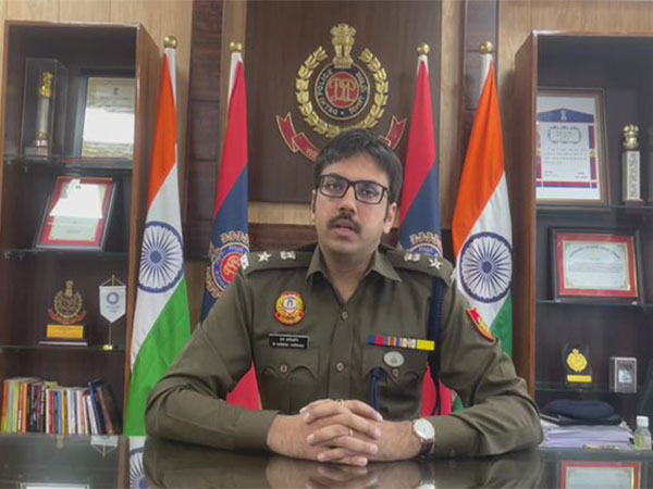 Dwarka DCP M Harshvardhan (Photo/ANI)