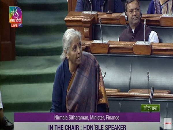 Union Finance Minister Nirmala Sitharaman (Fiel Photo/ANI)
