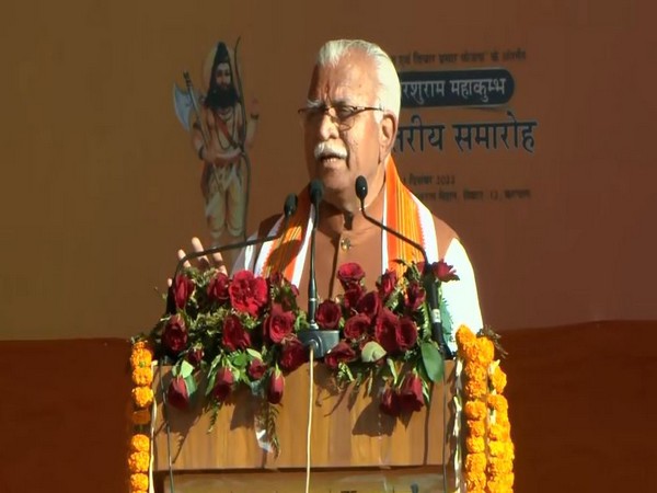Haryana Chief Minister Manohar Lal Khattar (Photo/ANI)