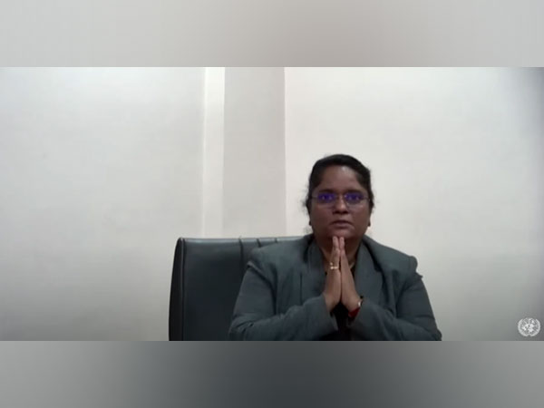 26/11 victim nurse Anjali Vijay Kulthe's heart rending personal account heard at the UN. (Photo:ANI)