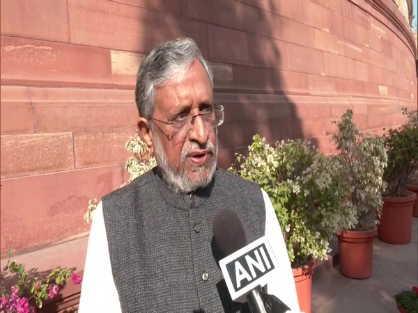BJP Rajya Sabha MP Sushil Modi (File Photo/ANI) 
