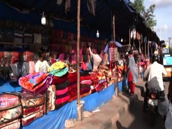 Woollen market in Hyderabad (Photo/ANI)