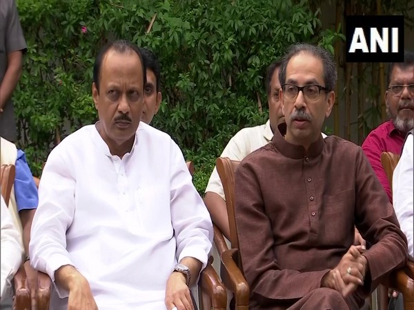 Maharashtra Leader of Opposition Ajit Pawar, Shiv Sena (UBT) president Uddhav Thackeray (Photo/ANI)