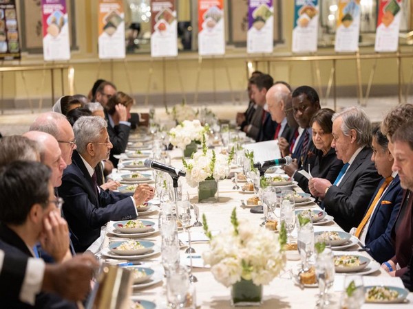 External Affairs Minister (EAM) S Jaishankar on Thursday welcomed United Nations Secretary-General Antonio Guterres for a 'millet lunch' in New York.
