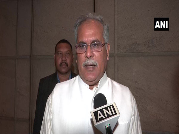 Chhattisgarh Chief Minister Bhupesh Baghel (Photo/ANI)