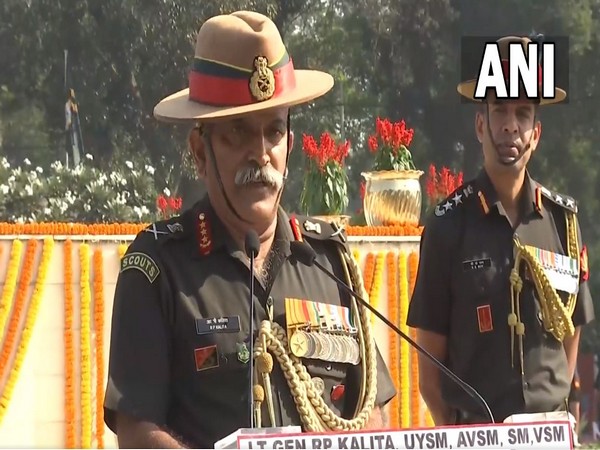 General Officer Commanding-in-Chief Eastern Command, Lt Gen Rana Pratap Kalita (Photo/ANI)
