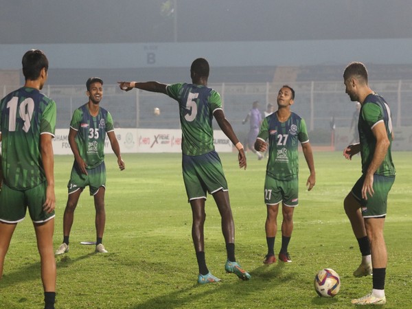 Mohammedan Sporting during practice session (Image: AIFF)