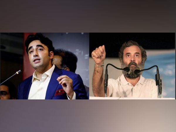 Pakistan Foreign Minister Bilawal Bhutto Zardari, Congress leader Rahul Gandhi (Photo/ANI)