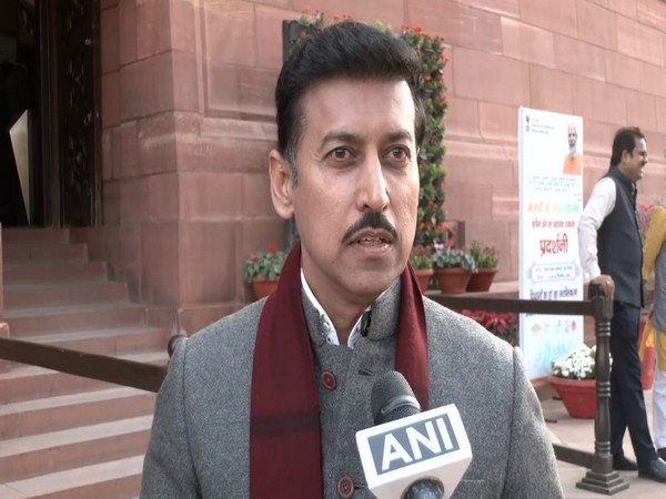 BJP MP Rajyavardhan Singh Rathore (Photo/ANI)