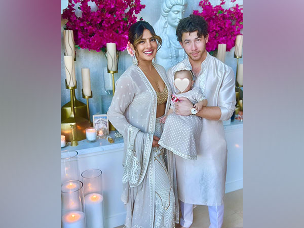 Priyanka Chopra, Nick Jonas with their daughter (Image Source: Instagram)