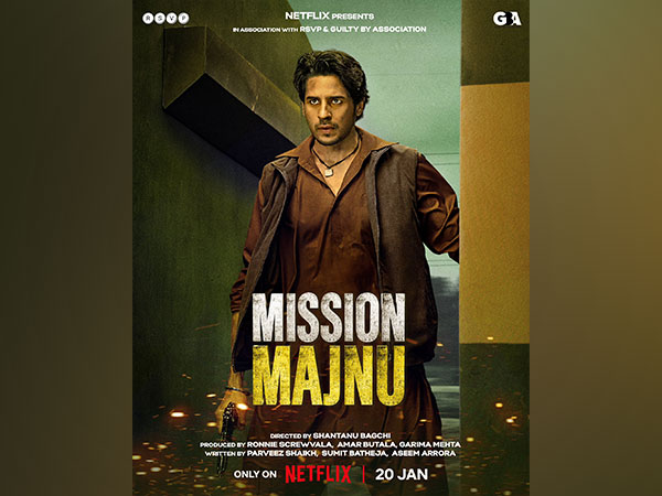 Mission Majnu poster (Image source: Twitter)
