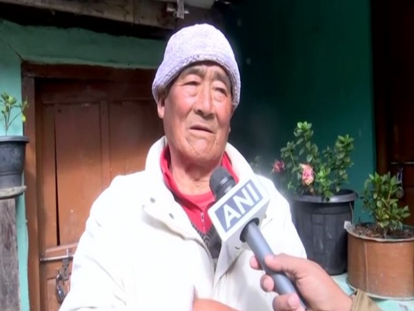 Former ITBP personnel Tashi Dhundup (Photo/ANI)